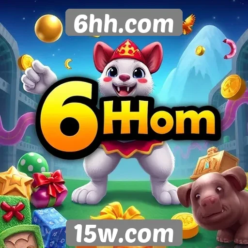 Variedade de jogos disponíveis em 6hh.com